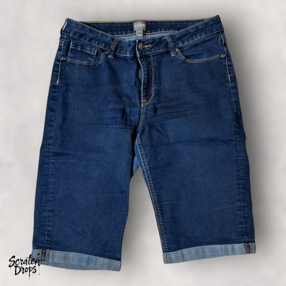 Soho New York and Company Women's Jeans Sz 10 Blue Denim Stylish Comfortable Fit